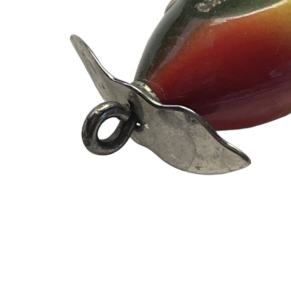 Creek Chub Injured Minnow Fishing Lure Vintage Wood Bait 3 in Treble Hooks Colle - Picture 8 of 8